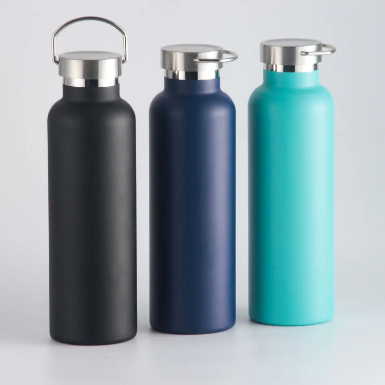 

Personalizado Double Wall Insulated Stainless Steel Water Bottle 750ml Termos de Acero Inoxidable Botella de Agua
