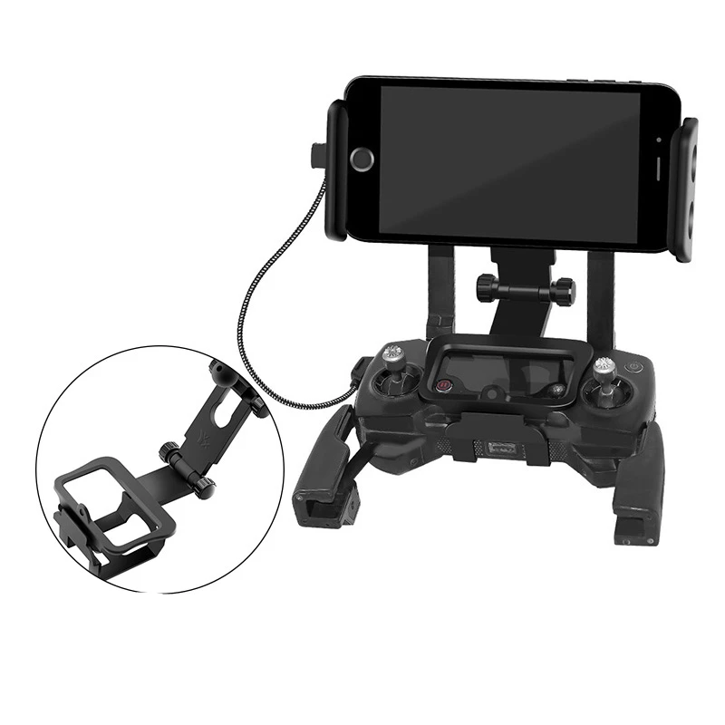 

Tablet Phone Holder Stretch Remote Controller Bracket Clip for Mavic Spark Mavic 2 pro RC Quadcopter With 4K HD Camera Drone