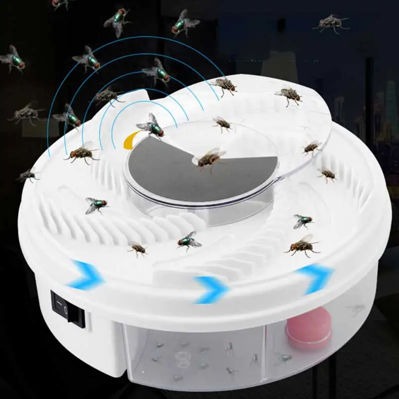 

USB Automatic Flycatcher Pest Reject Control Catcher Mosquito Flying Fly Killer