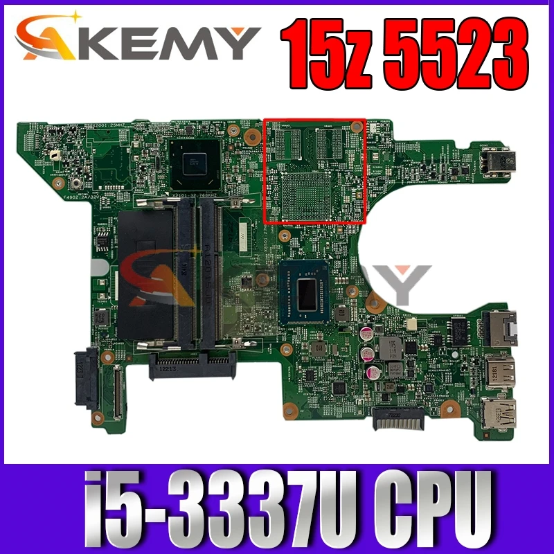 

CN-013Y69 FOR Dell 15z 5523 Motherboard i5-3337U FCBGA1023 DDR3 13Y69 013Y69 100% working