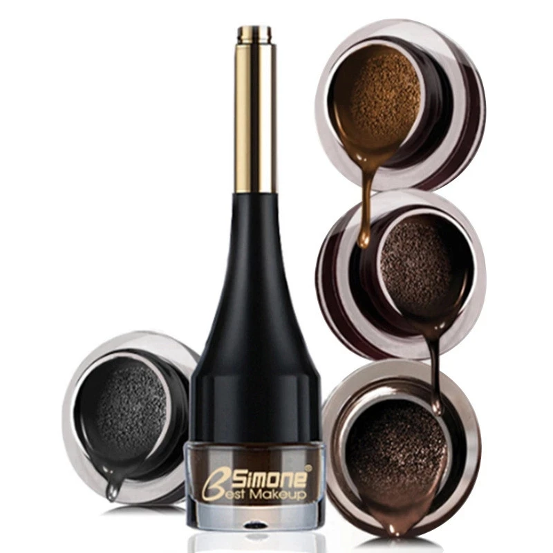 

4-color eyebrow pencil cream enhancer long lasting waterproof cushion dye eyebrows, 4 colors