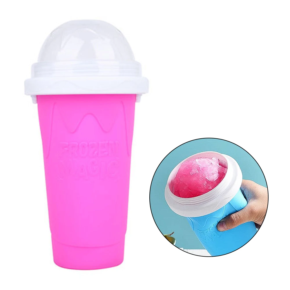 

Quick-Frozen Smoothies Cup Homemade Milkshake Bottle Slush And Shake Maker Fast Cooling Cup water-ice Magic Slushy Maker