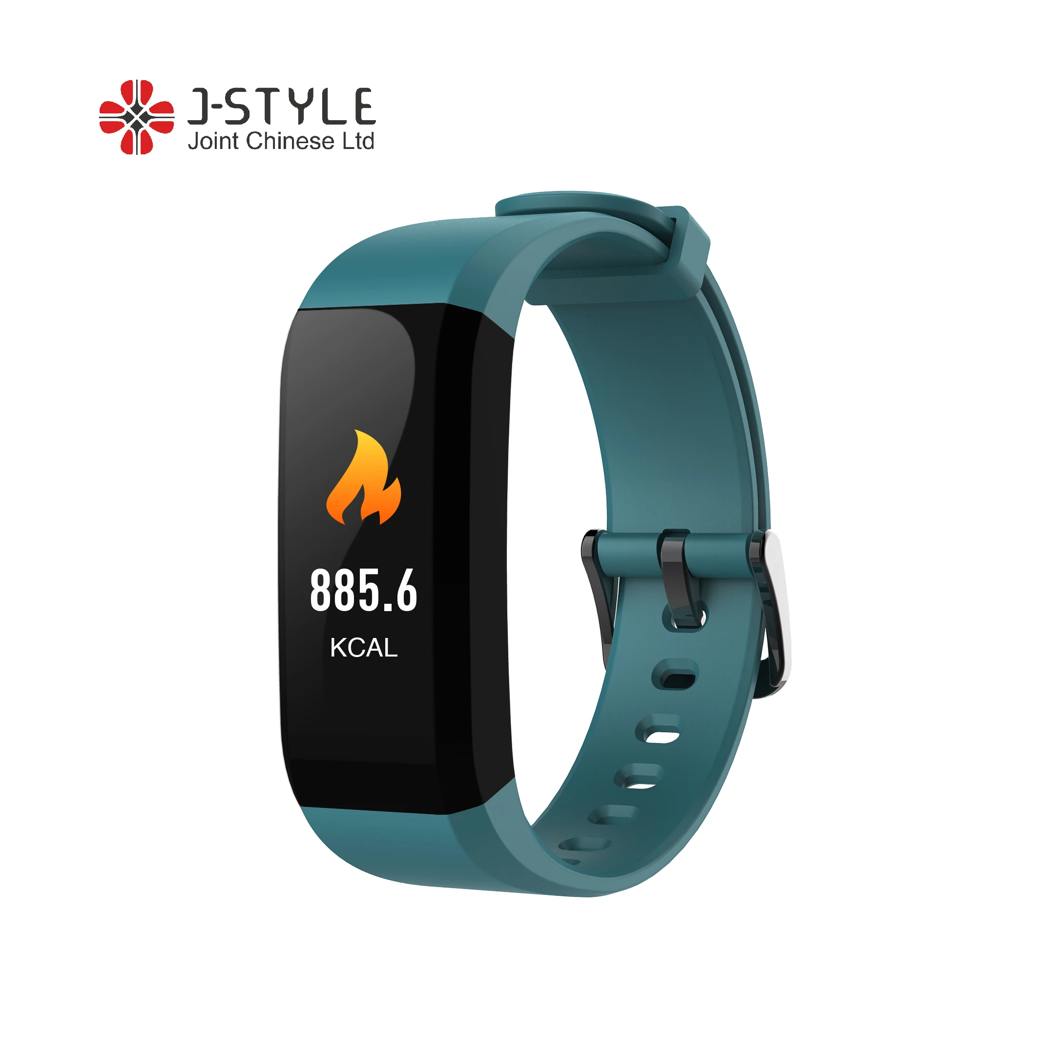 

Real-time Heart Rate Body Temperature Hrv & Stress Monitor Social Safe Distance Alert Waterproof Smart Bracelet, Black, red, slate, or oem color