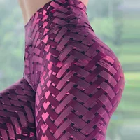 

New Women Yoga Leggings High Quality Push Up Elastic Workout Scrunch Booty Pants High Waist Water droplets Tight Legging S-XL