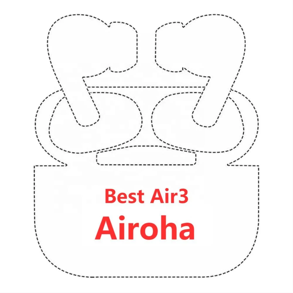 

Best Air 3 Super Clone with Text Airoha ANC Active Noise Cancelling GPS Rename Airpodering earphone