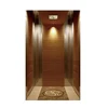 GS elevator 6 person wood grain veneer 3 sides handrails safety gear elevator