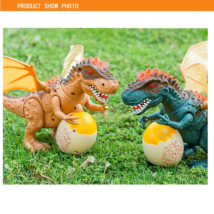High Quality Electric universal Dinosaure Toy RC Dragon tyrannosaurus with light music