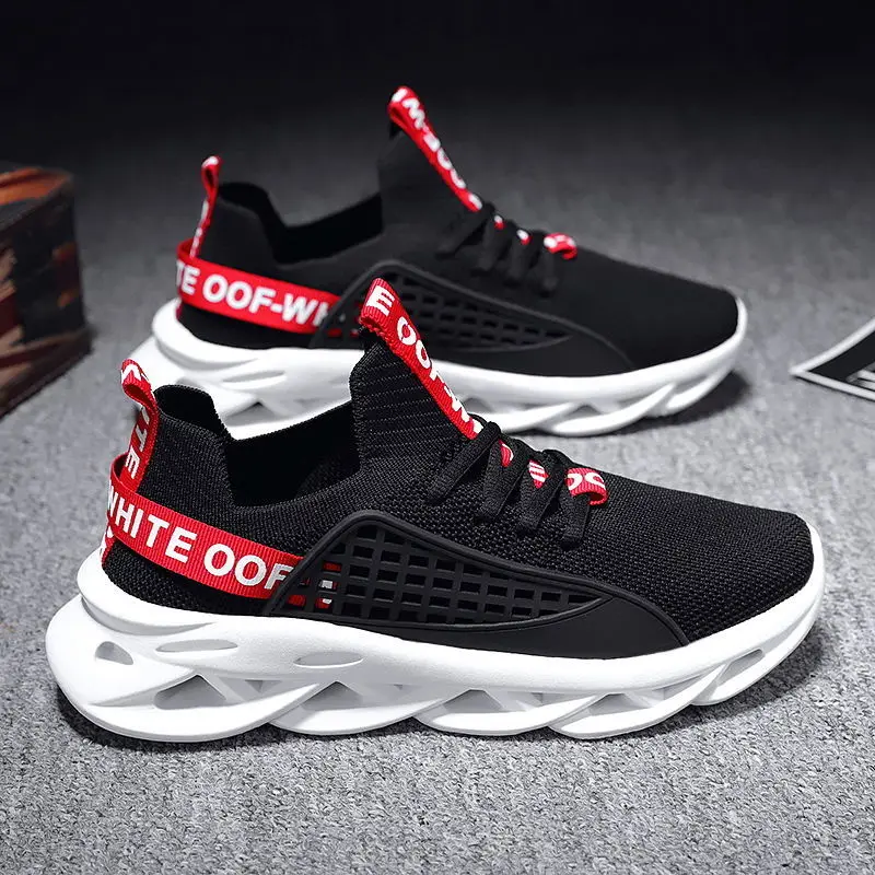 

Outdoor Fitness Unique Material Sports Shoes Men Cushioning Breathable Running Shoes