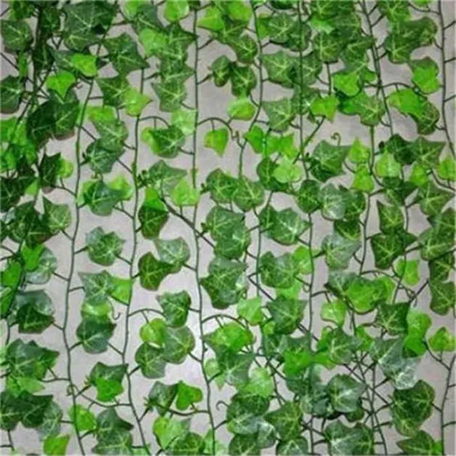 

Decorative Flower Artificial Ivy Leaf Garland Plant Vine Fake Leaf Flower Home Decoration Mzl