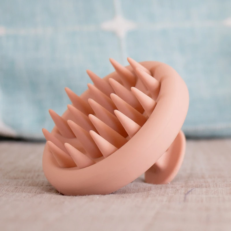 Hair Massager Brush Scalp Scrubber Silicone Head Scalp Massager Brush Shampoo Brush for Hair Growth