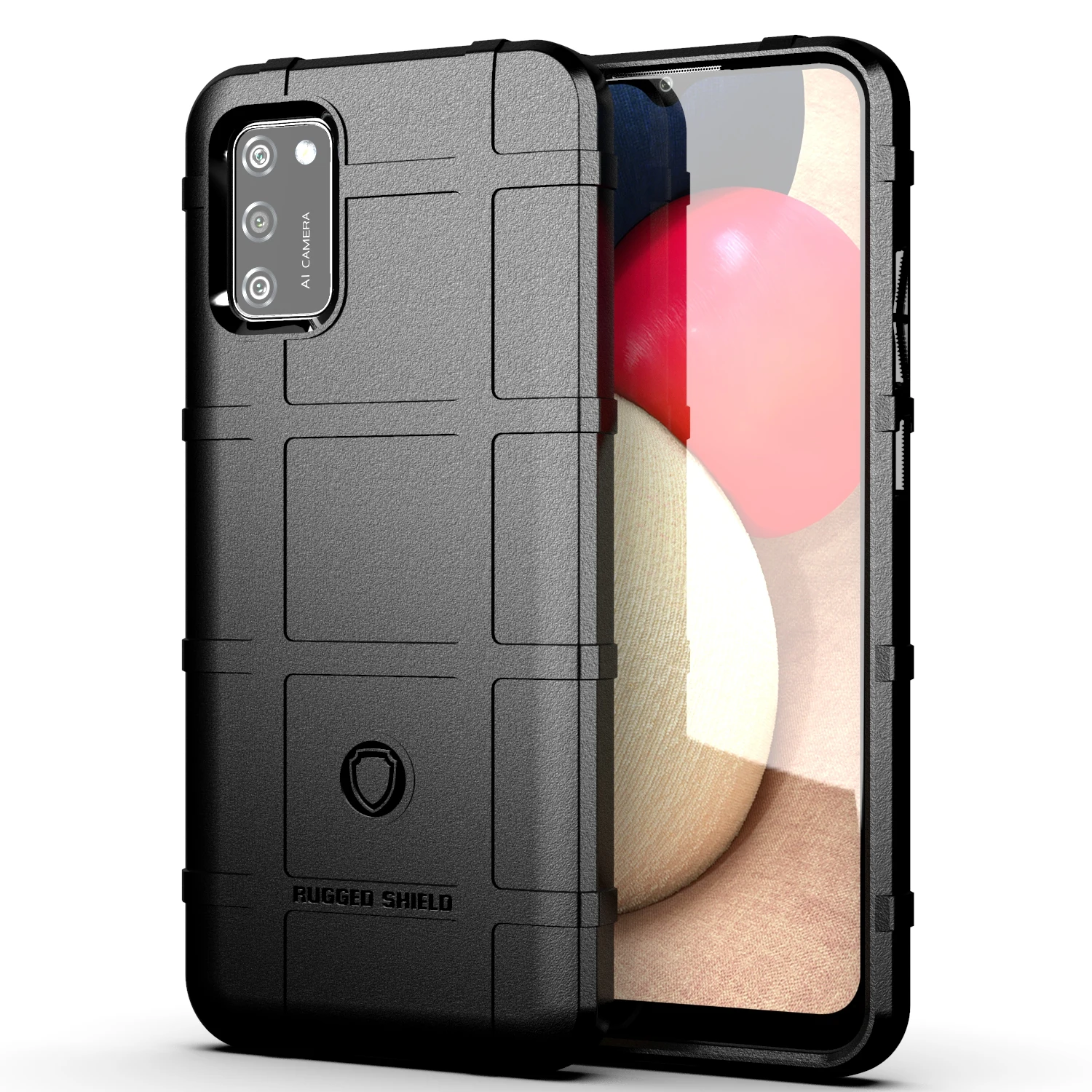 

Shockproof TPU Mobile Back Cover For Samsung Galaxy m02s phone case, 4 colors
