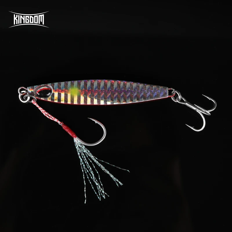 

Kingdom FISHING New Hard Lure Balloonfish Fishing Jig Lure High Quality Deraball Tackle, 6 colors