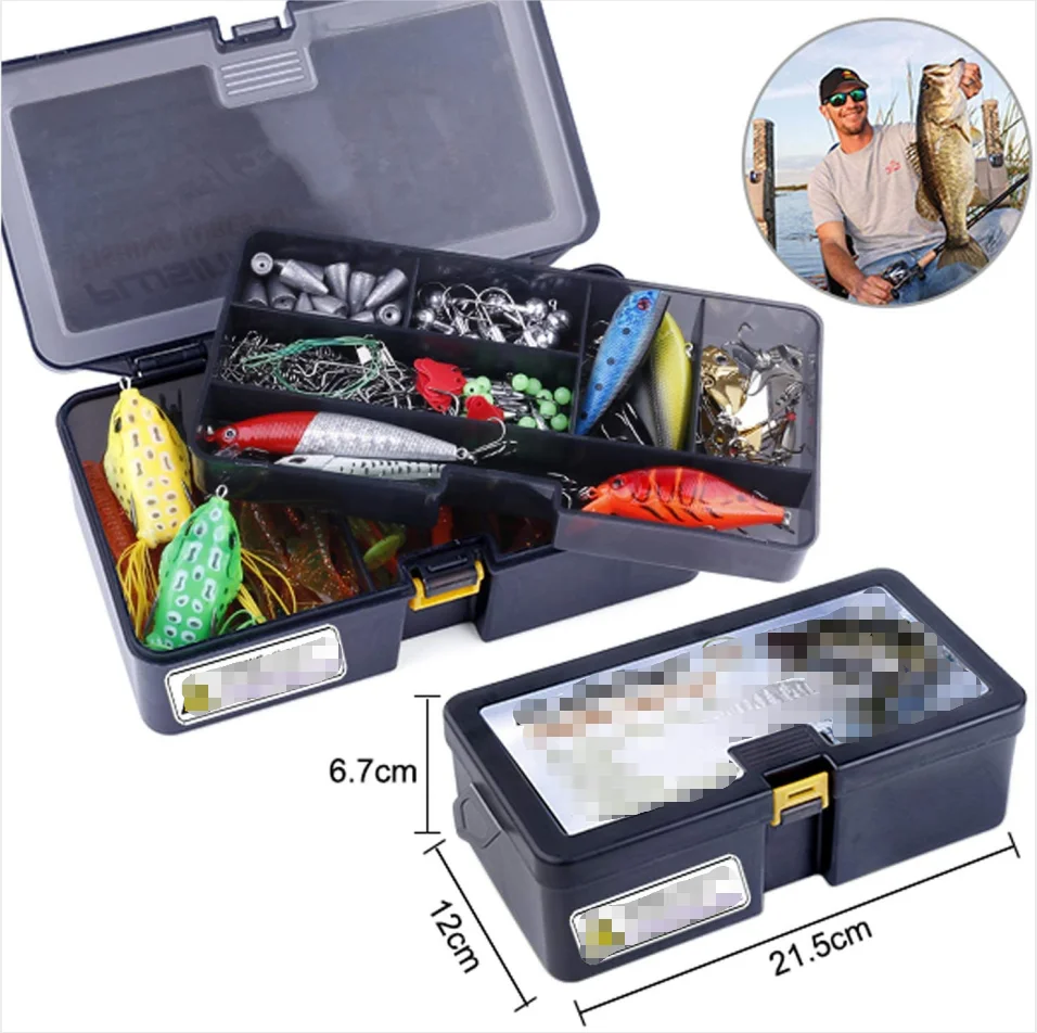 

So-Easy Fishing Accessory Kit Includes Hooks Bass Weights Swivel Clasps Sinking Sliders Fishing Line Bead Fishing Set