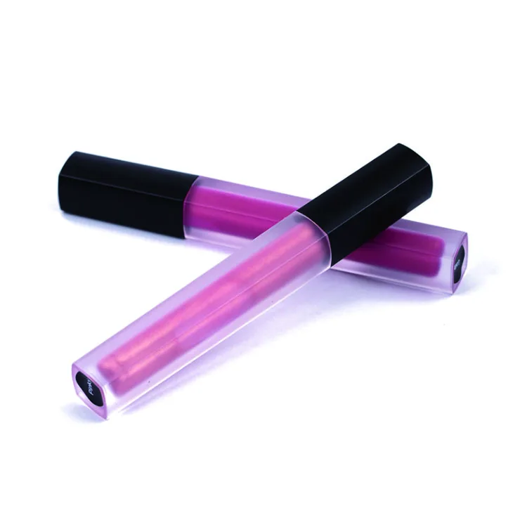 

New Wholesales White Square Tube Glitter Vegan Nude Makeup Vendors Custom Logo Private Label Lipgloss Lip Gloss