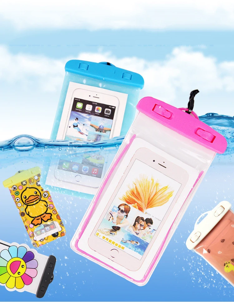 

Free samples waterproof case night light underwater case smart phone case waterproof for iphone12 12pro, Transparent
