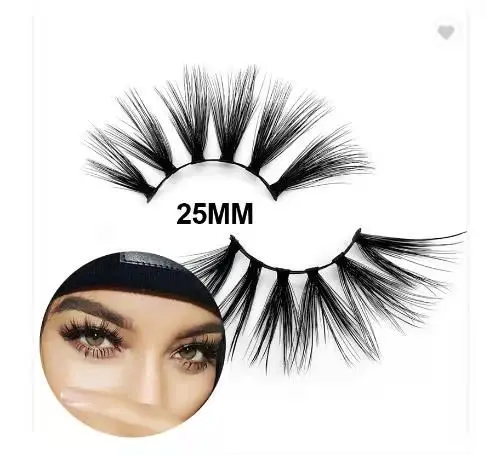 

Hot Selling Wholesale 6D Mink Lashes Private Label Natual Black New 6d False Eyelash 25mm