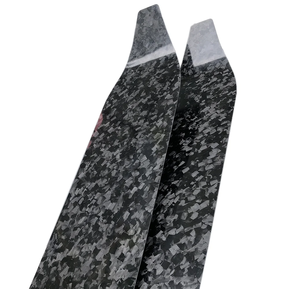 

Real T700 Carbon Fiber Diving Fins Pure Forged Carbon Fiber Spearfishing Freedive Fins Blade, Forged surface