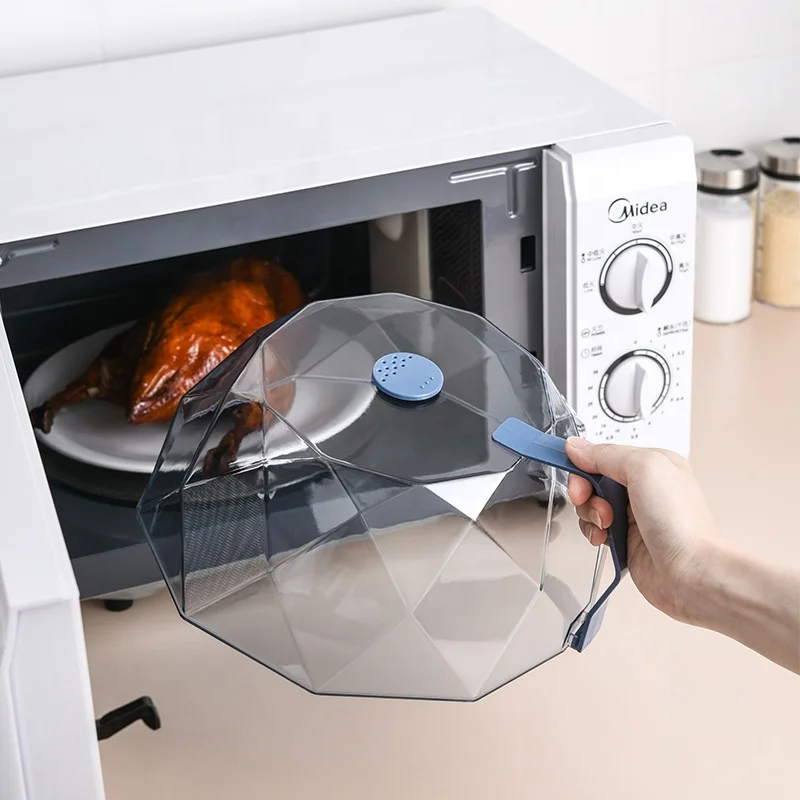 

Microwave Plate Cover, Cover for Food Splatter Guard Anti-Splatter Lid with Steam Vents Covers