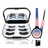 

2019 Magnetic Lashes and Eyeliner No Need Glue