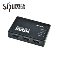 

SIPU Wholesale Ultra HD 4 k Porta HDMI Switch 5 to 1 3D 4 k * 2k 1080 p Video switch HDMI Switcher