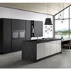 MIlan style fancy modular mdf kitchen cabinet