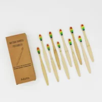 

Wholesale 10 Packs Adults Eco friendly Biodegradable Bamboo Toothbrush