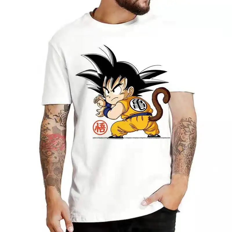 

de algodon dragon goku camisetas para hombre, Customized color