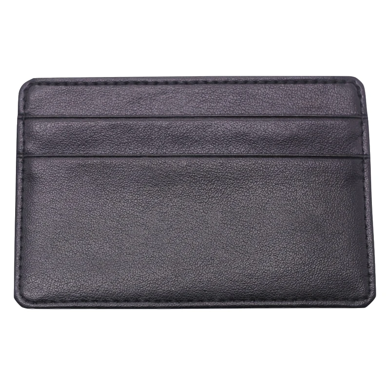 

wholesale new style wallet leather magnetic mens money clip credit card holder