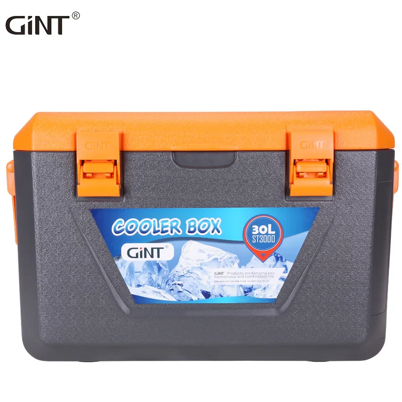

ice thermal size lunch picnic box cool ice portable ice box cooler, Dark blue,light blue,gray and orange