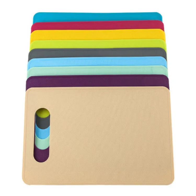 

Kitchen Accessories Outdoor Camping Food Cutting Board Heat Resistance PP Cutting Board, 11 colors