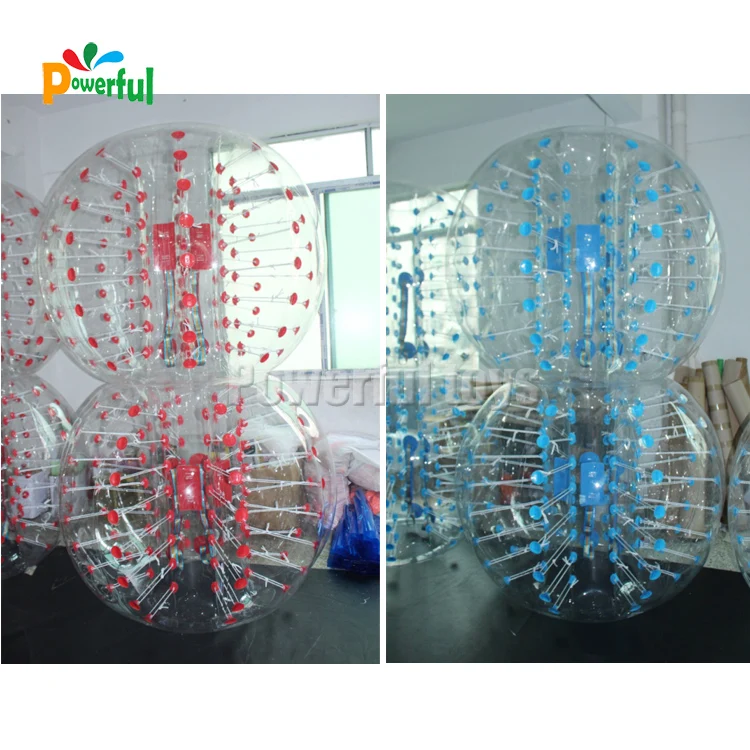 Clear pvc inflatable walk in plastic bubble ball bumper soccer