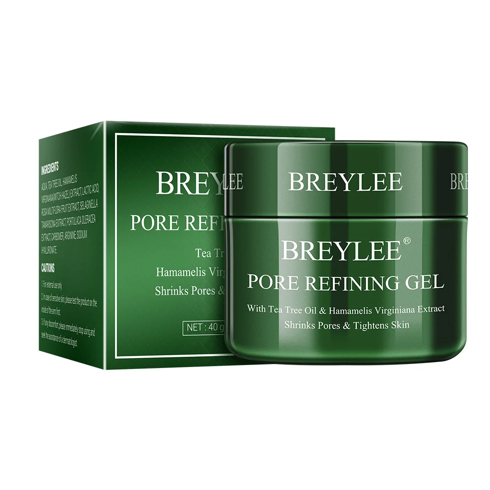 

BREYLEE tea tree extract pore shrinking smoothing gel for shrink pores free shipping