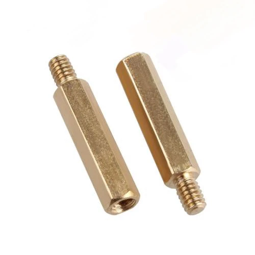 

High Precision Computer Female Male Connectors Brass Studs