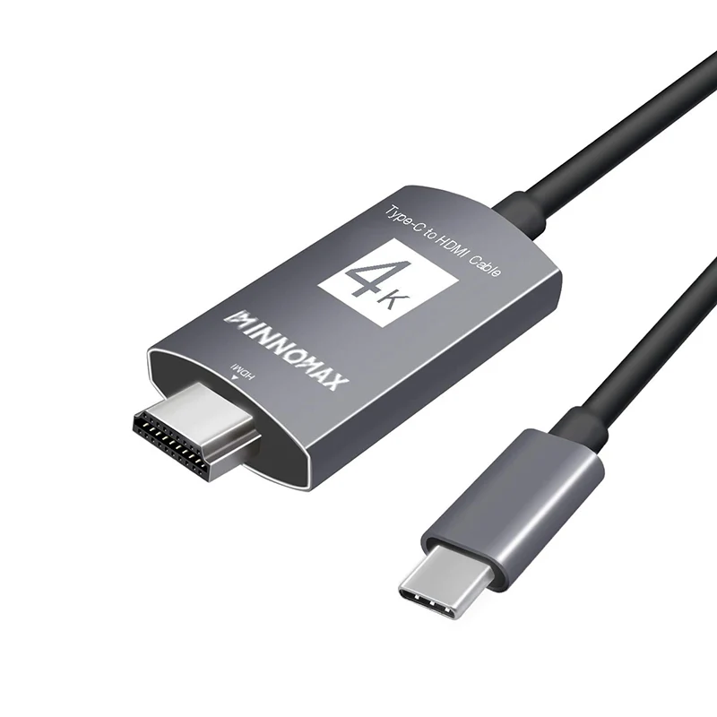 

USB Type-C to HD MI Cable [Thunderbolt 3 Compatible] for MacBook Pro 2019/2018, MacBook Air/iPad Pro 2019/2018, Surface Book