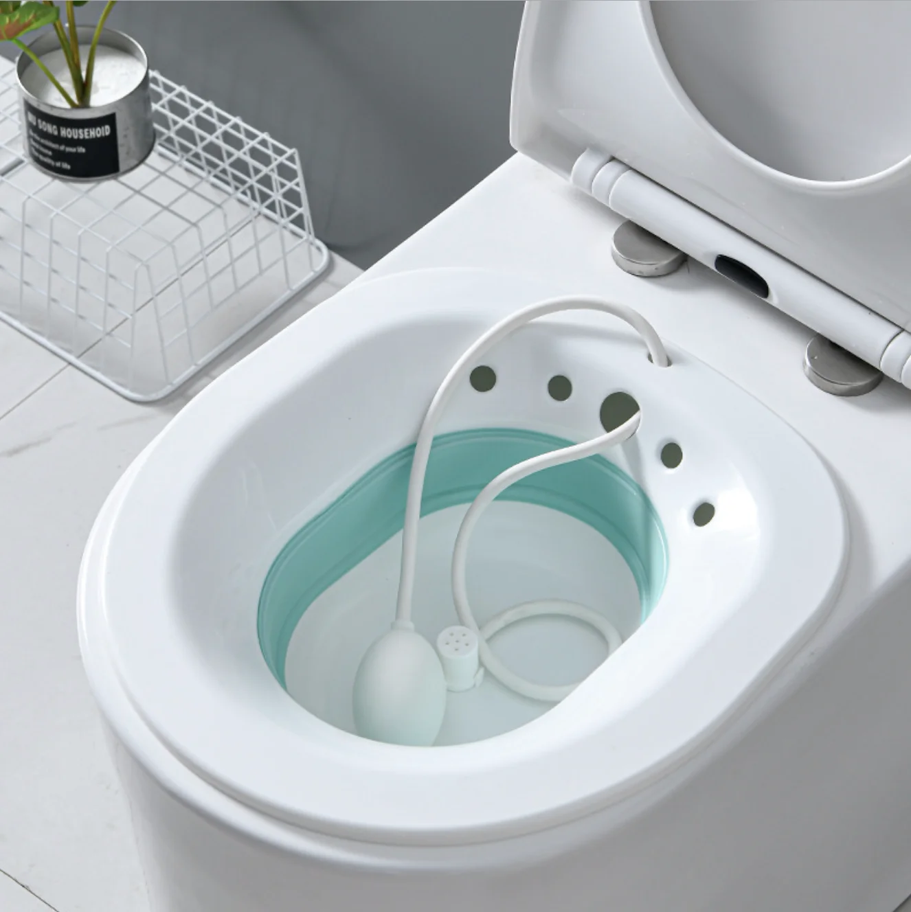 

High Quality Women Hygiene Intimate Product Care V Steaming Seat Eco-friendly Plastic Yoni Bath Seat Comfortable Vaginal Steamer