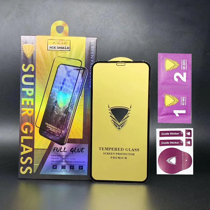 
Free Shipping For iPhone Tempered Glass Screen Protector 10D 9H X Xs Max Glass With Retail Package 