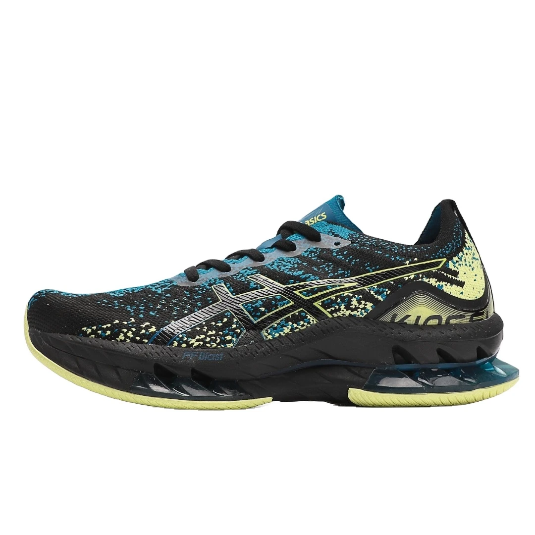 

Asics Gel-Kinsei Blast Running Shoes Black and Blue 1011B203-004 Casual Shoes Comfortable Sports Running Shoes Trainers