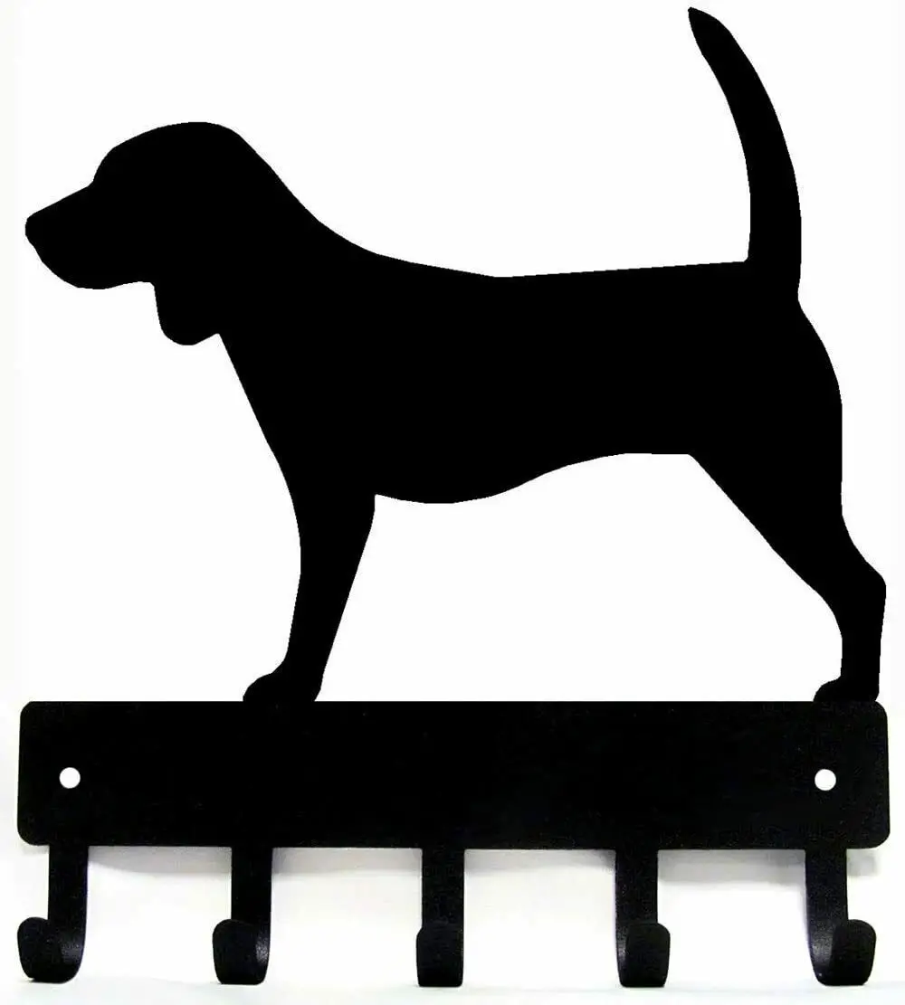 

Yinfa Factory Eco friendly Home Crafts Decor Beagle Dog - Key Hooks & Keychain Holder - 6 Inch Wide Metal Wall Art TY2076