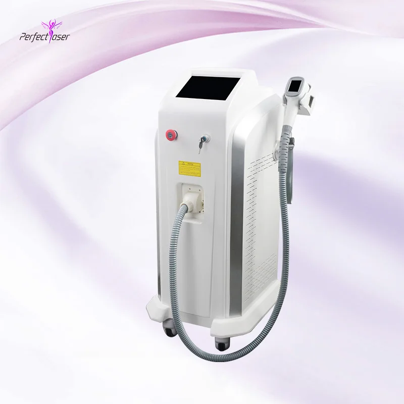 

755 808 1064 Wavelength Hair Removal Permanent Painless Hair Removal Diode Laser Machine Effective For All Hair Types