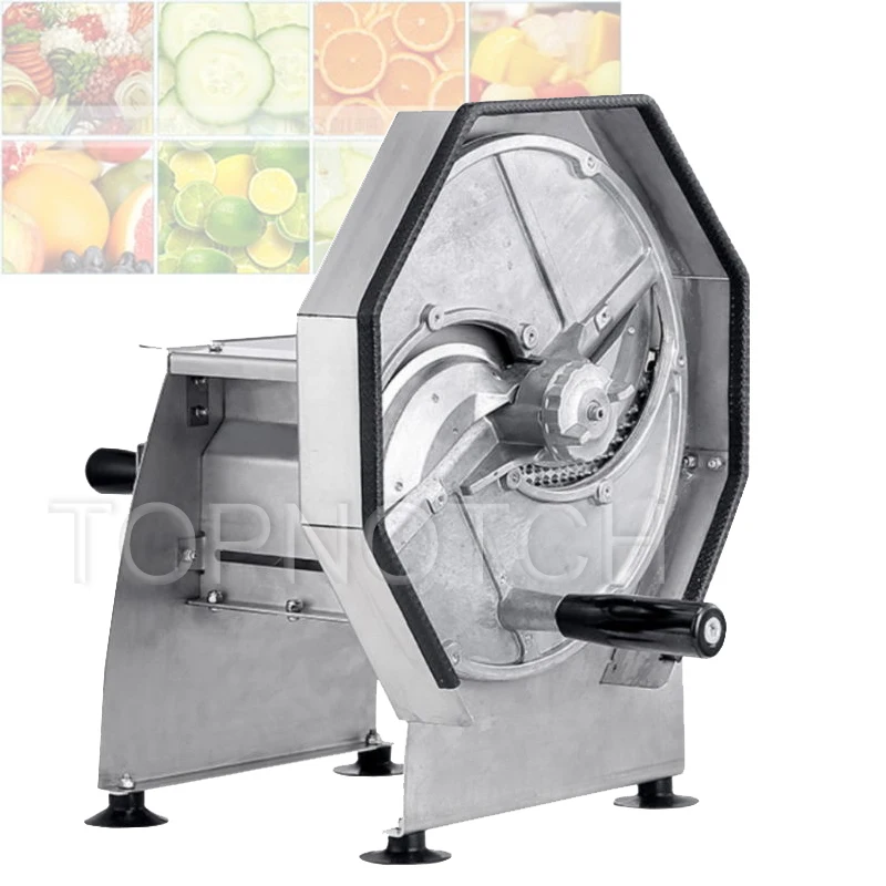 

Large Slicing Machine Stainless Steel Slicer Household Commercial Manual Thickness Adjustable Fruit Vegetable Grinder Slicer