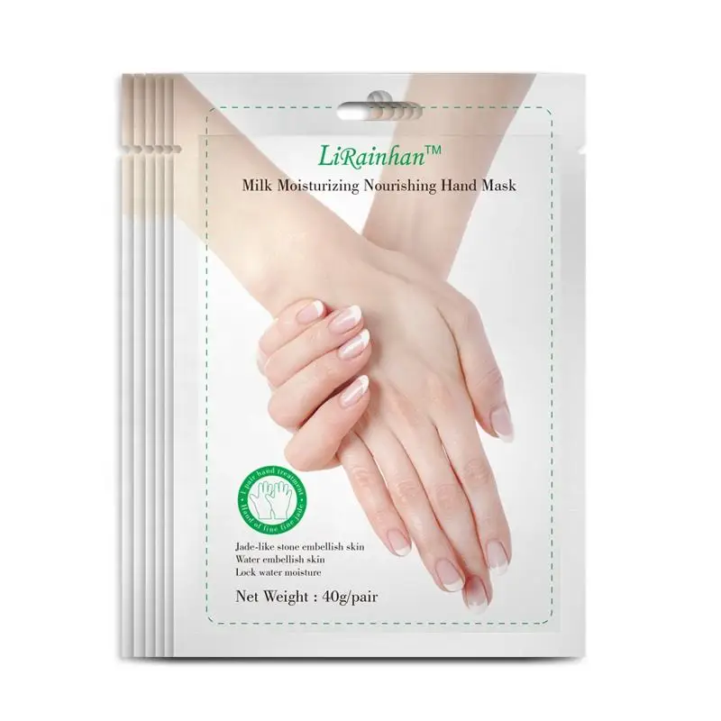 

Private Label in Stock Hand Glove Deep Moisturizing Exfoliating Hand Care Mask Nourishing Whitening Hand Mask Sheet