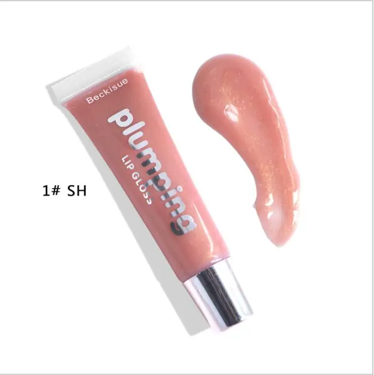 

2021 new 9 color Sexy Mineral Oil Moisturizing Plumping Lip Gloss private label, 9 colors plumping lip gloss private label