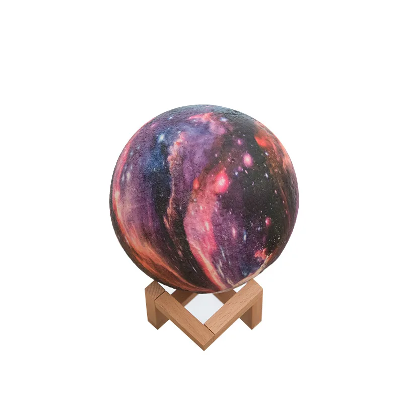 

Education Toy Best Gift for Children USB Rechargeable Planet Moon Bedside Lamp Colorful LED 3D Color Star Sky Moon Table Lamp