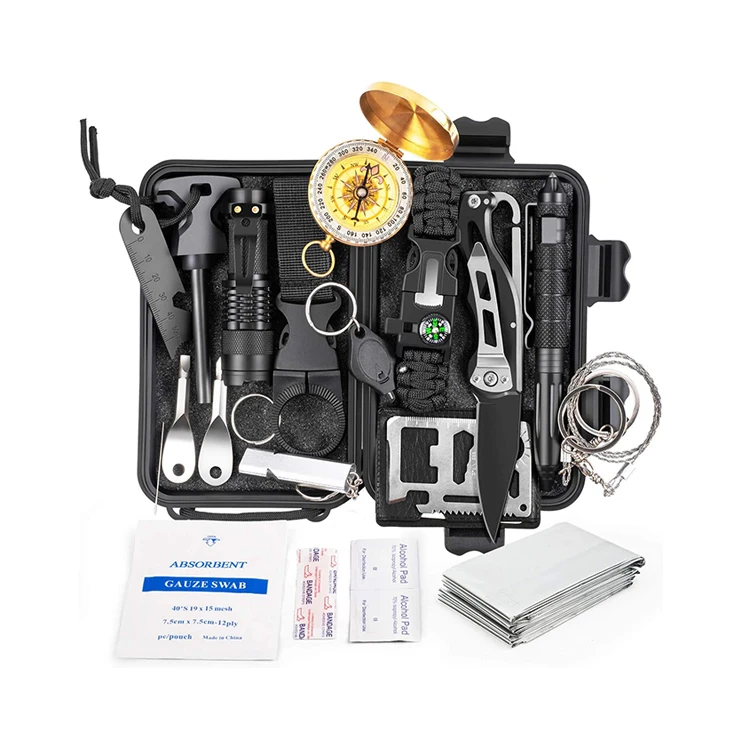 

Camping Hiking earthquake survival kits, Multi-colors
