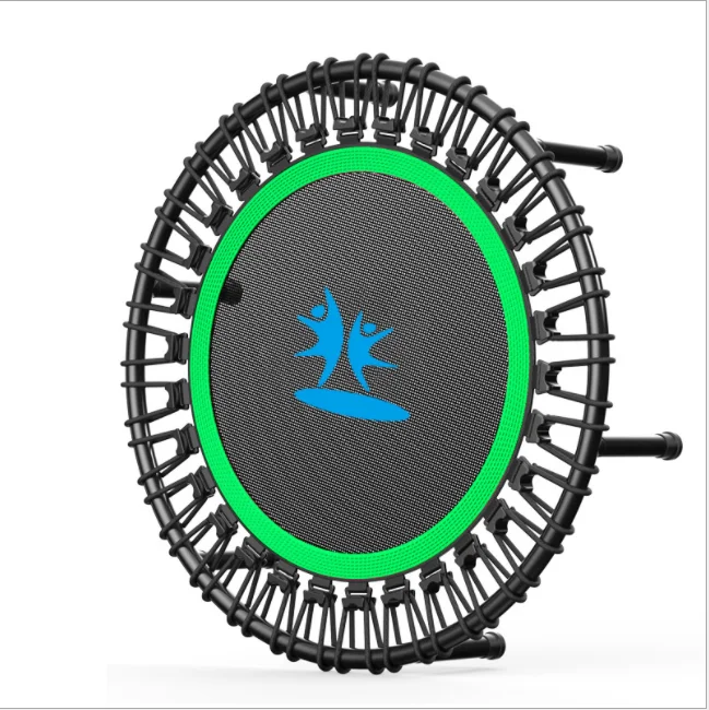 

2021Home Exercise Indoor Trampoline home fitness trampoline Indoor Children's Round Trampolines Collapsible, Blue/red