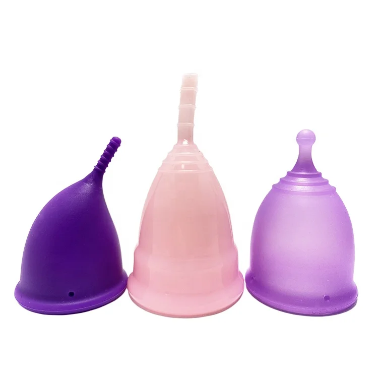 

chinese medical grade silicone girls period copa menstrual cup lady period cup, Purple /blue/ pink/transparent/customized color