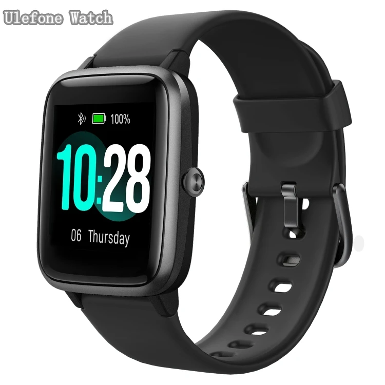 

Valentine Gifts Smart Watch 2021 Ulefone Sports Watch 1.3 inch TFT Touch Screen BT 4.2 Heart Rate Monitor Waterproof Smart Watch