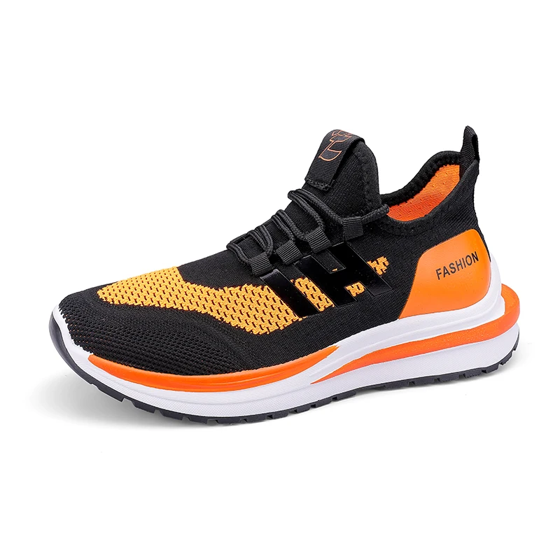 

Hot Sale Four Seasons Running Shoes Men Lace-up Athletic Trainers Sports Shoes Men Outdoor Walking Sneakers