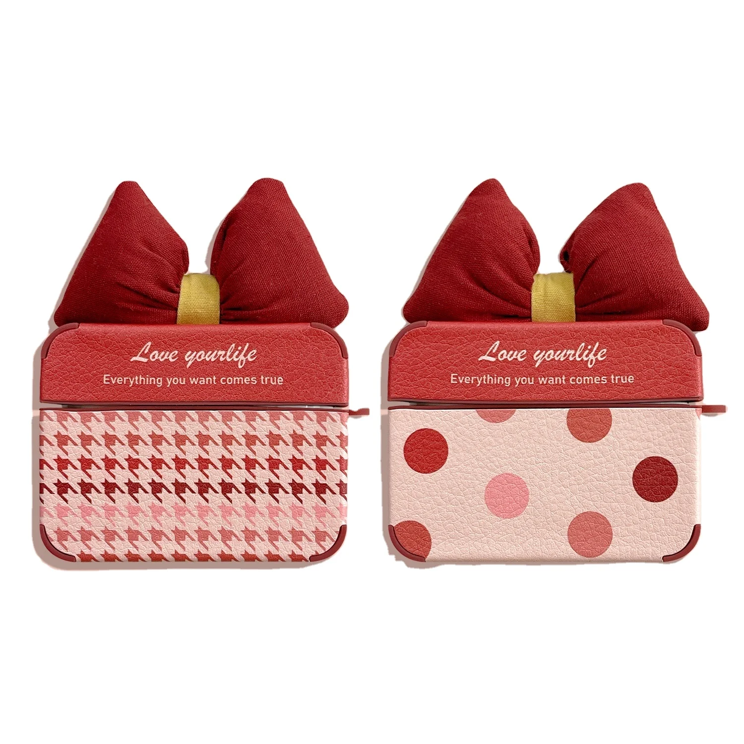 

bow girly Cute pink cover trunk cas 2022 for airpods pro, Case Accessories carton cover silicone case for airpods 2nd generation