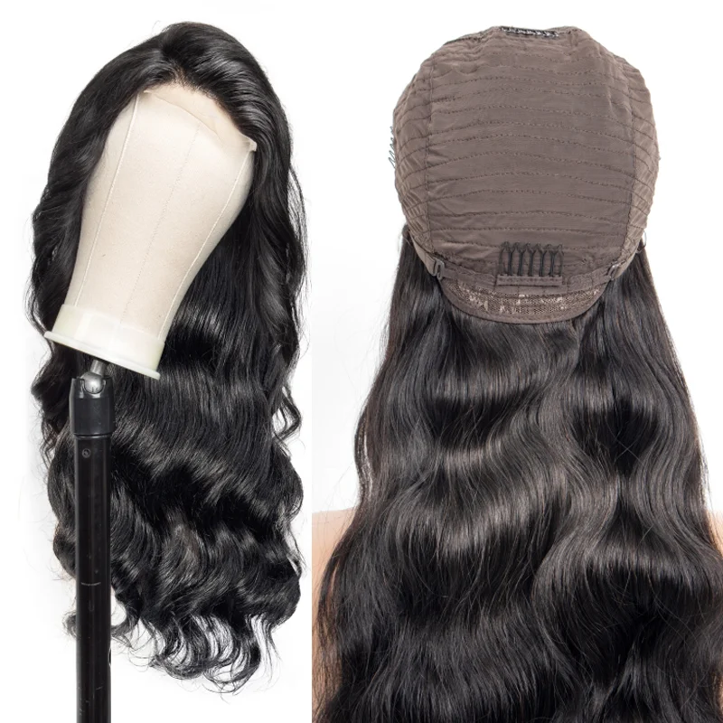 

Factory wholesale 130% 150% 180% density hair wig real lace front closed body wave Brazilian cuticle aligned lace human hair wig